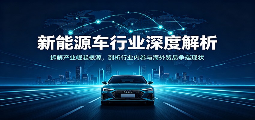 新能源车行业深度解析：拆解产业崛起根源，剖析行业内卷与海外贸易争端现状-天韵资源网