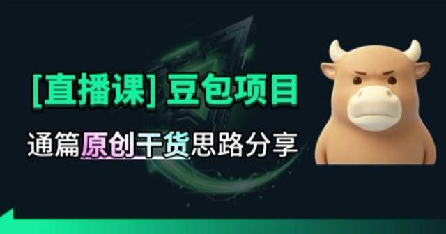 【直播课】原创思路打豆包项目，全是独家思路分析-天韵资源网