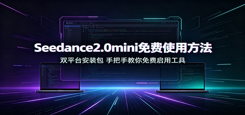 Seedance2.0mini免费使用方法：双平台安装包，手把手教你免费启用工具-天韵资源网