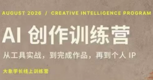 大象学长·AI创作训练营(第5期)-天韵资源网