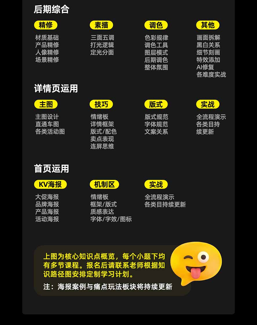 图片[4]-电商头等舱AI设计全能进阶2026新课：PS+即梦+Nano Banana+ComfyUI，从产品精修到详情页全案设计-天韵资源网