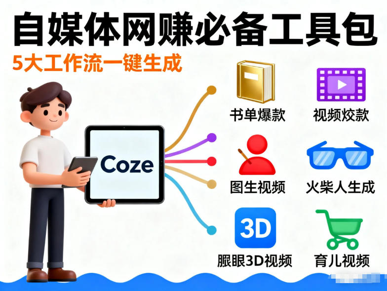 Coze工作流合集，内容一共100份左右，内容丰富，可以提供工作效率-天韵资源网