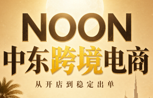 NOON中东跨境电商:从开店到稳定出单(更新2026)-天韵资源网