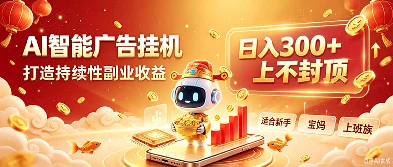 告别手动干活！AI自动化，解锁线上被动收益-天韵资源网