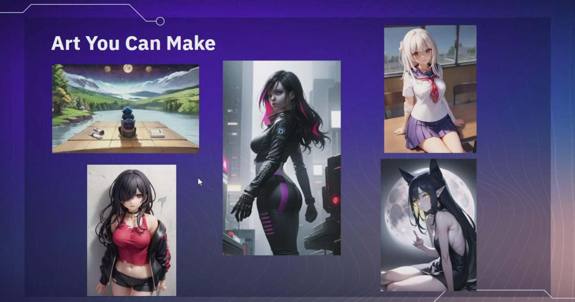 图片[2]-利用Stable Diffusion AI人工智能生成动漫艺术分步教程-14节课-中英字幕-天韵资源网