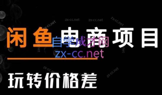 亿创繁星·闲鱼电商项目(玩转价格差)-天韵资源网