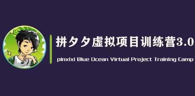 黄岛主·拼夕夕虚拟变现3.0，蓝海平台的虚拟项目，单天50-500+纯利润-天韵资源网