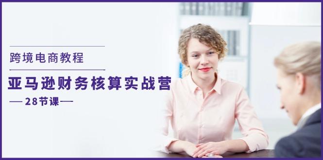 跨境电商教程：亚马逊-财务核算实战营(28节课-天韵资源网