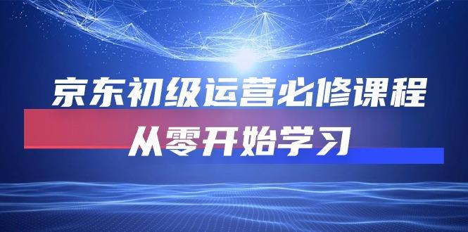 京东初级运营必修课程，从零开始学习(49节课-天韵资源网