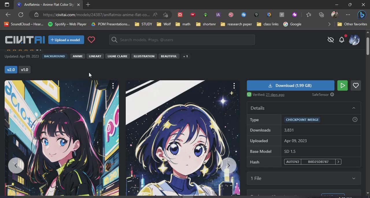 图片[1]-利用Stable Diffusion创建动漫艺术图像使用AI绘画赚钱-中英字幕-天韵资源网