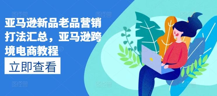 亚马逊新品老品营销打法汇总，亚马逊跨境电商教程-天韵资源网