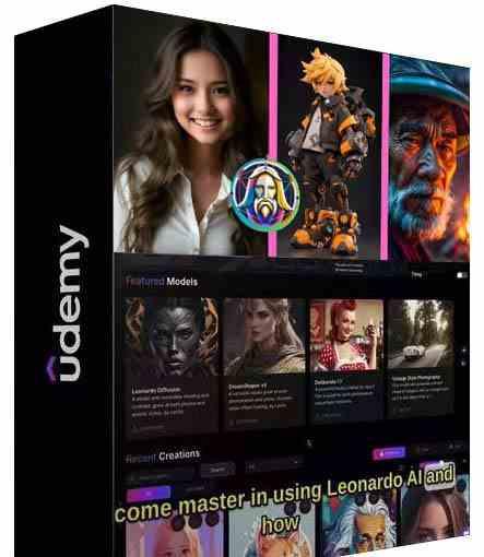 图片[2]-比Midjourney更好的Leonardo AI绘画图像大师班教程-16讲-中英字幕-天韵资源网