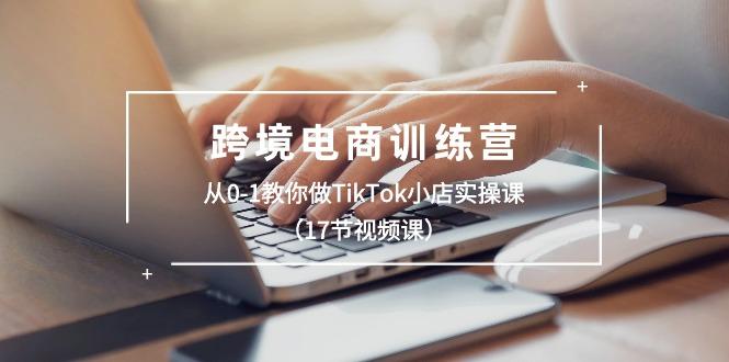 跨境电商训练营：从0-1教你做TikTok小店实操课(17节视频课-天韵资源网