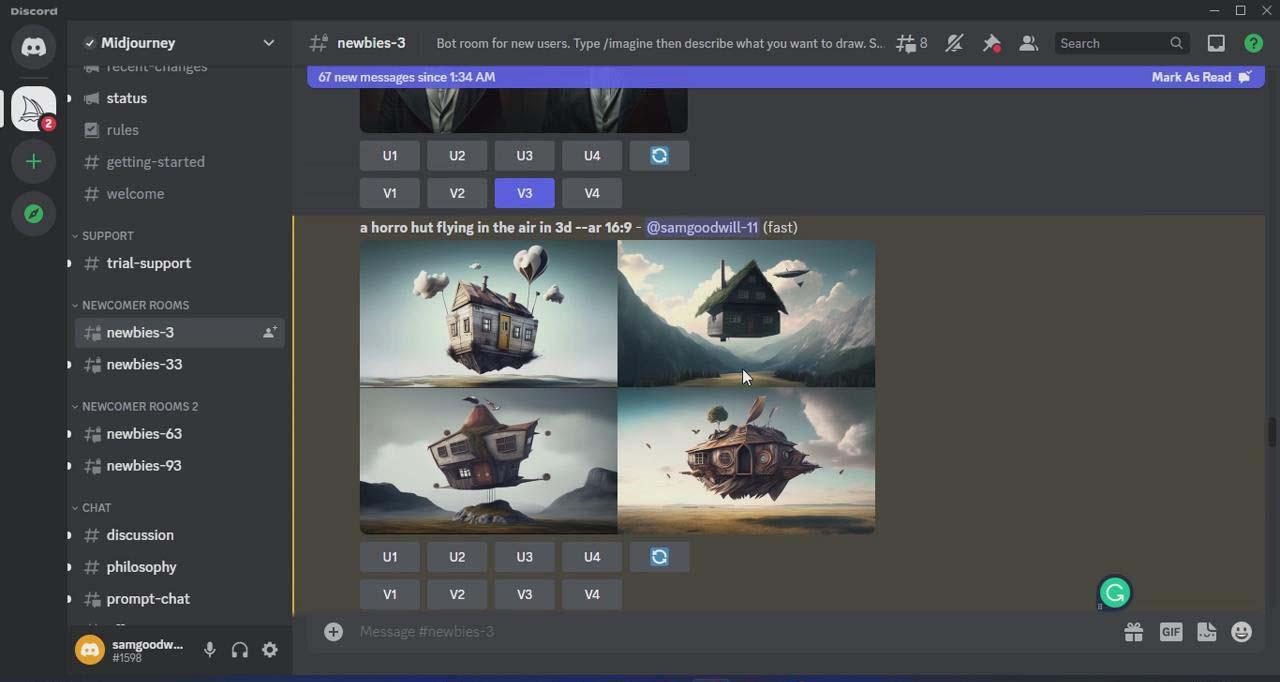 图片[3]-Midjourney AI：从零基础到高级版的大师班教程-34节课-中英字幕-天韵资源网