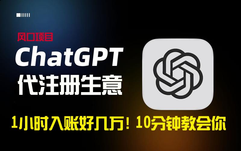 一小时入账好几万！利润大到吓人的ChatGPT代注册小生意，10分钟教会你，…-天韵资源网