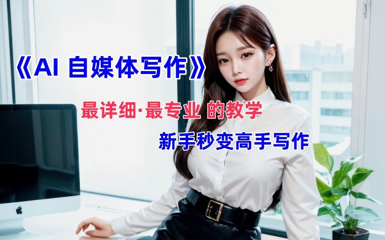 AI自媒体文章创作全网最详细教程，新手秒变写作高手，多方位发展-天韵资源网