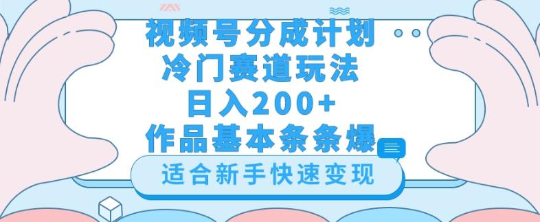 视频号冷门赛道玩法（婆媳关系盘点），轻松日入200+，小白也可操作，第一天即可爆作品-天韵资源网
