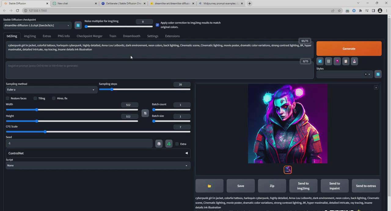 图片[4]-Stable Diffusion 大师班: 利用AI创建艺术图像及视频-31视频课-中英字幕-天韵资源网