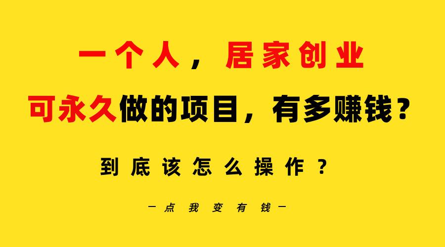 一个人，居家创业：B站每天10分钟，单账号日引创业粉100+，月稳定变现5W…-天韵资源网