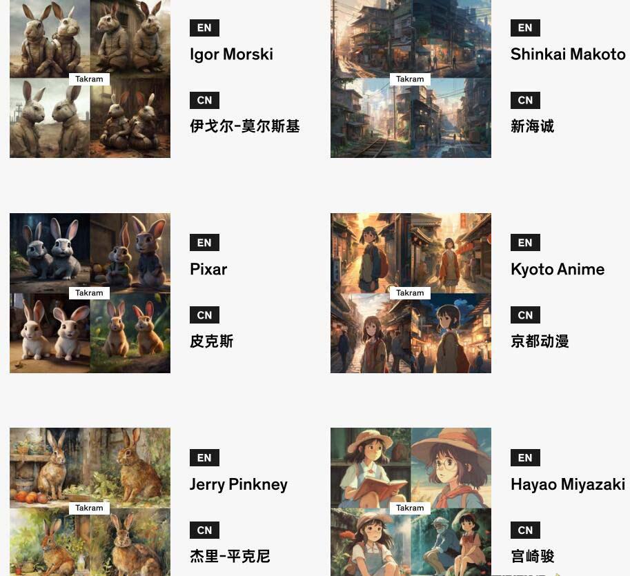 图片[1]-Midjourney辞典AIGC中英双语图文辞典+提示关键词Prompt大全-天韵资源网