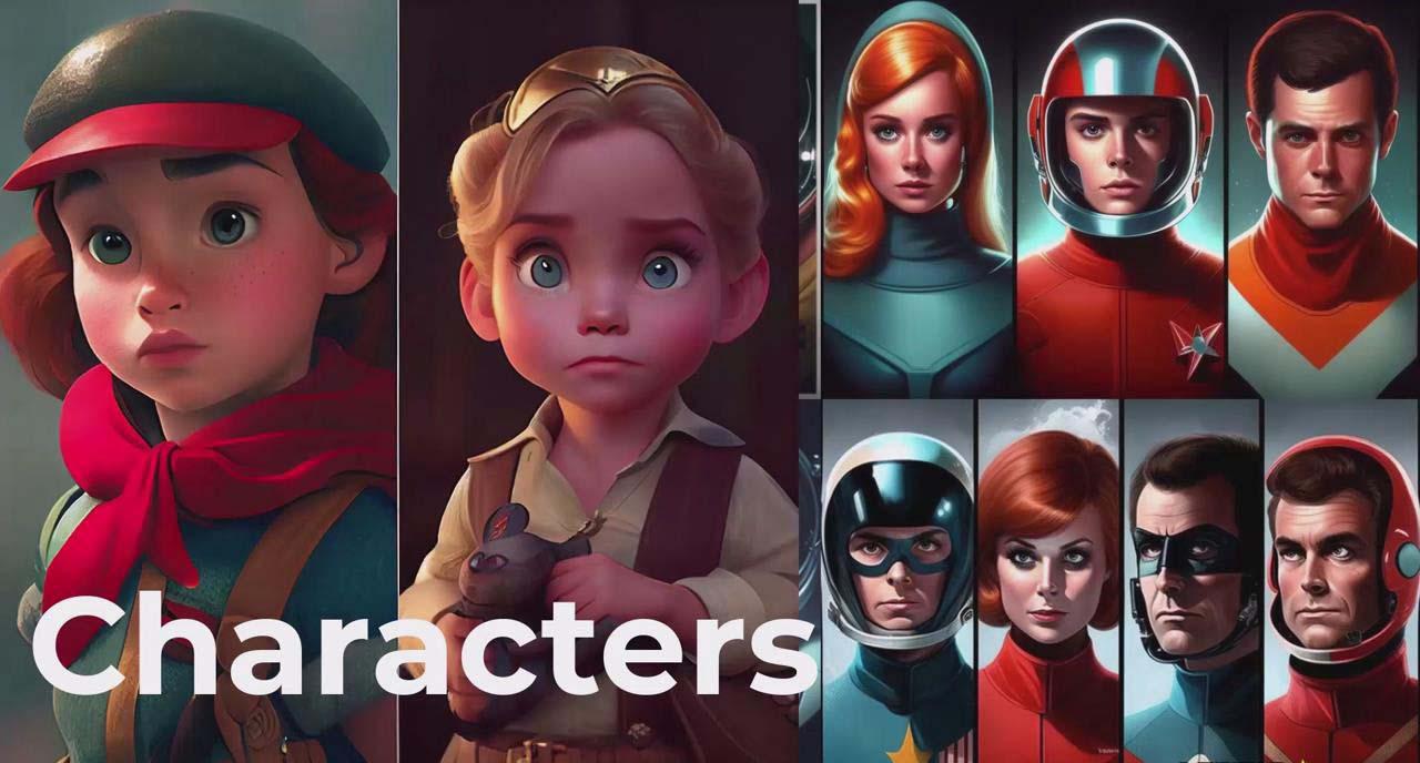 图片[3]-掌握 MidJourney V5 AI + ChatGPT创建一致的角色设计图像-22节课-中英字幕-天韵资源网