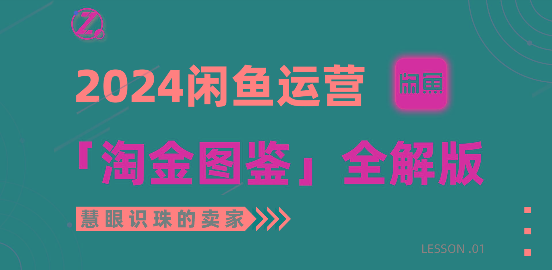 (9738期)2024闲鱼运营，【淘金图鉴】全解版-天韵资源网