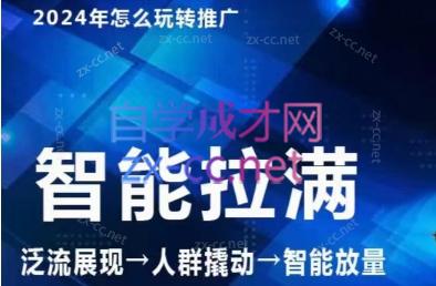 七层老徐·2024引力魔方人群智能拉满+无界推广高阶-天韵资源网