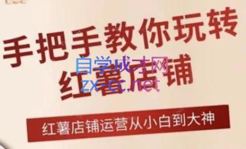 海燕老师·2024手把手教你玩转红薯店铺-天韵资源网