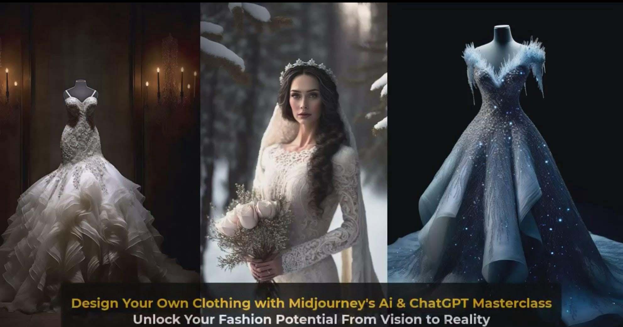 图片[7]-利用 Midjourneys Ai 人工智能设计自己的服装AI大师班-10节课-中英字幕-天韵资源网
