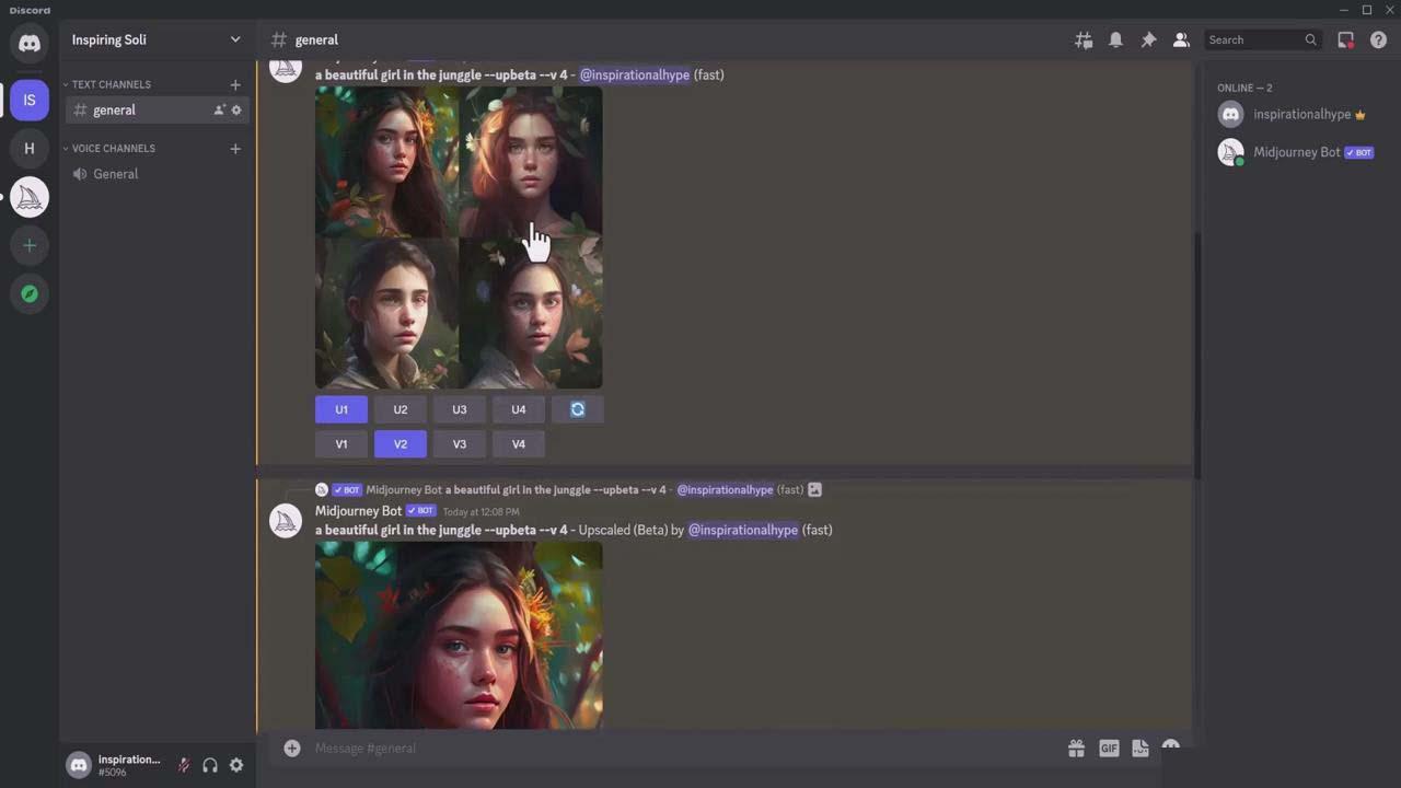 图片[4]-掌握 MidJourney V5 AI + ChatGPT创建一致的角色设计图像-22节课-中英字幕-天韵资源网