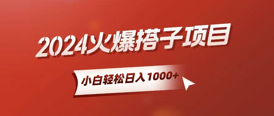 小白轻松上手，日入1000+，搭子项目-天韵资源网