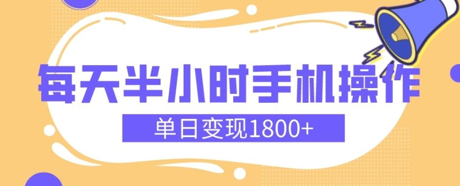 幼儿舞蹈红利期，每天半小时手机操作，单日变现1800+【教程+素材】-天韵资源网