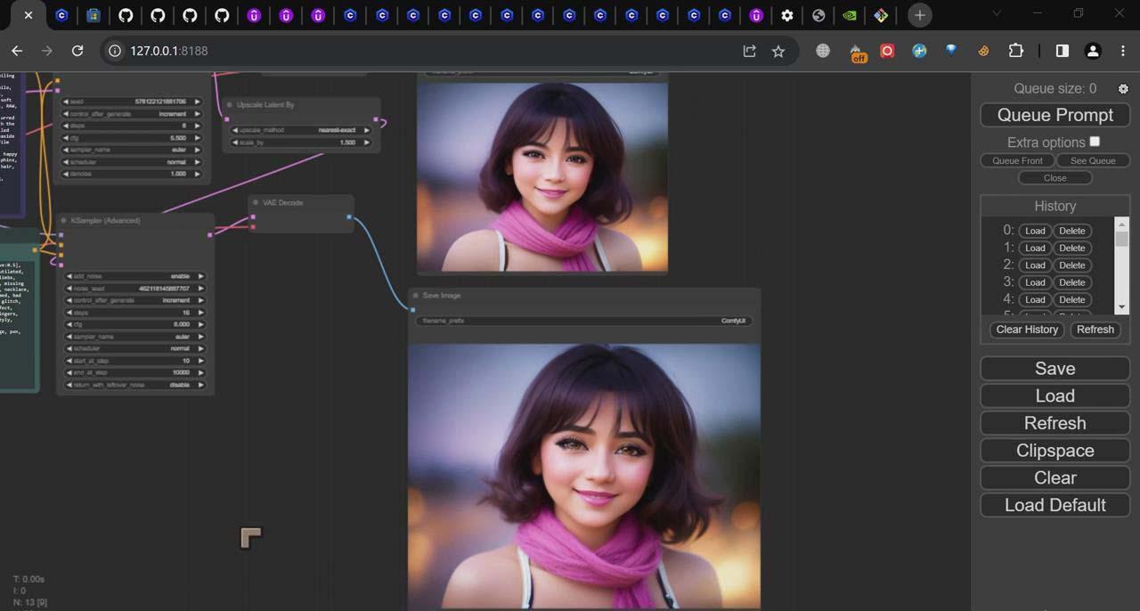 图片[2]-ComfyUI 利用 Stable Diffusion 学习AI GUI 工作流程教程-中英字幕-天韵资源网