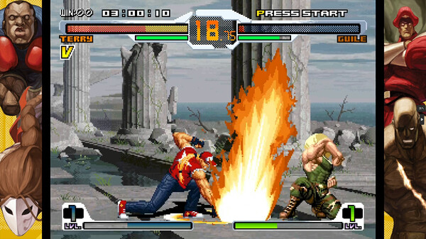 《SNK对卡普空：SVC打乱战 SNK VS. CAPCOM SVC CHAOS》英文版-天韵资源网
