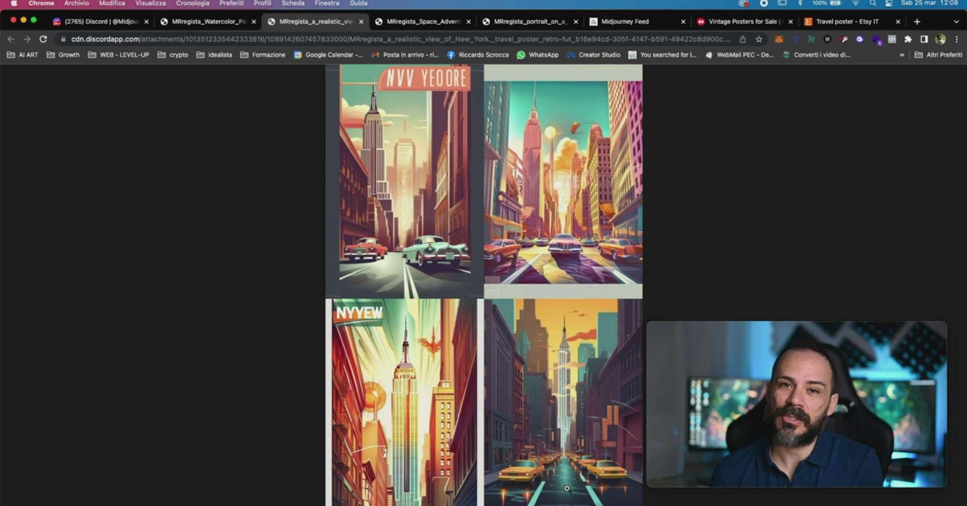 图片[10]-Midjourney AI人工智能创建和销售令人惊叹的海报教程-10节课-中英字幕-天韵资源网