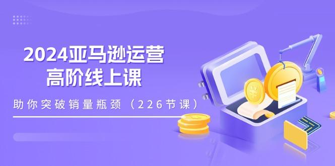 2024亚马逊运营-高阶线上课，助你突破销量瓶颈(228节课-天韵资源网