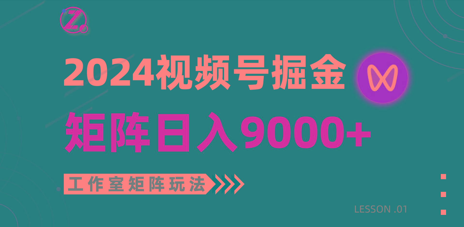(9709期)【蓝海项目】2024视频号自然流带货，工作室落地玩法，单个直播间日入9000+-天韵资源网