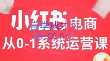 徐徐kena·小红书短视频带货实战-天韵资源网