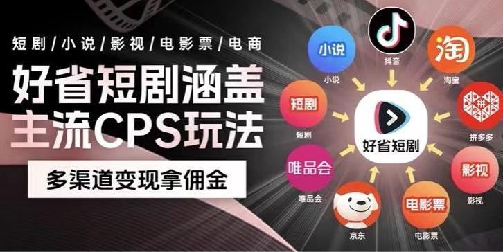 最新爆火好省短剧推广项目，轻松日入1000+，操作简单，人人可做-天韵资源网