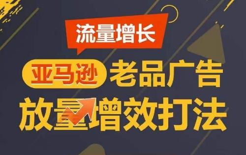 流量增长 亚马逊老品广告放量增效打法，短期内广告销量翻倍-天韵资源网