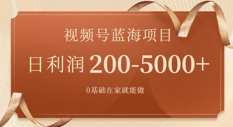 外边收费699视频号项目，最新玩法，简单好操作，一人可做，日四位数-天韵资源网