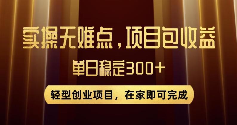王炸项目！无门槛优惠券，单号日入300+，无需经验直接上手【揭秘】-天韵资源网
