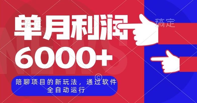 陪聊项目的新玩法，通过软件全自动运行，单月利润6000+【揭秘】-天韵资源网