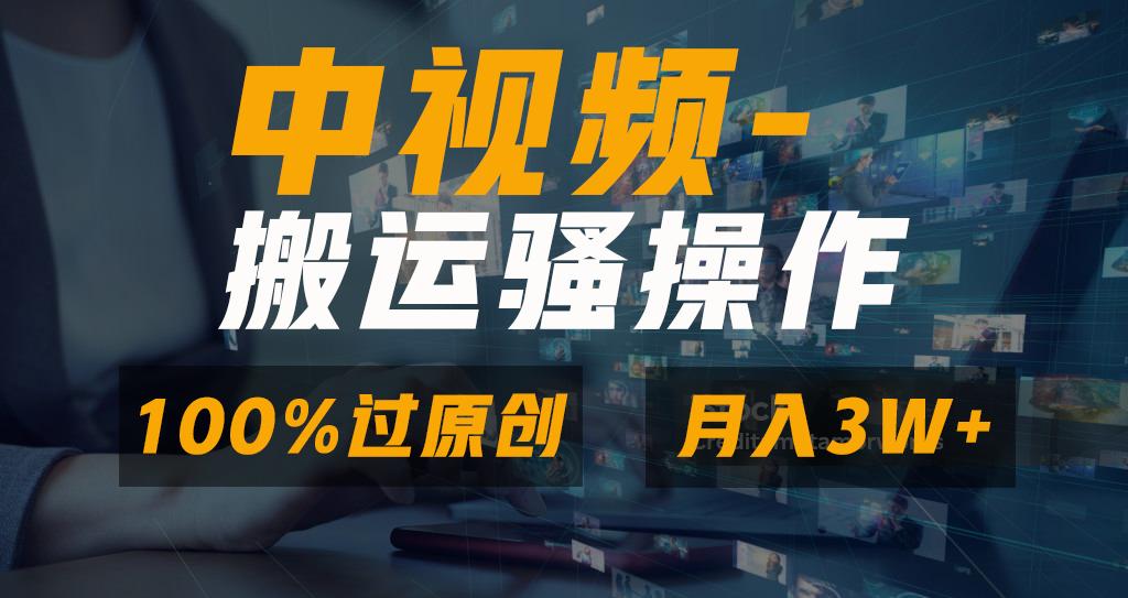 无脑双重去重原创视频，100%中视频+视频号分成计划，一键多平台发布小白…-天韵资源网