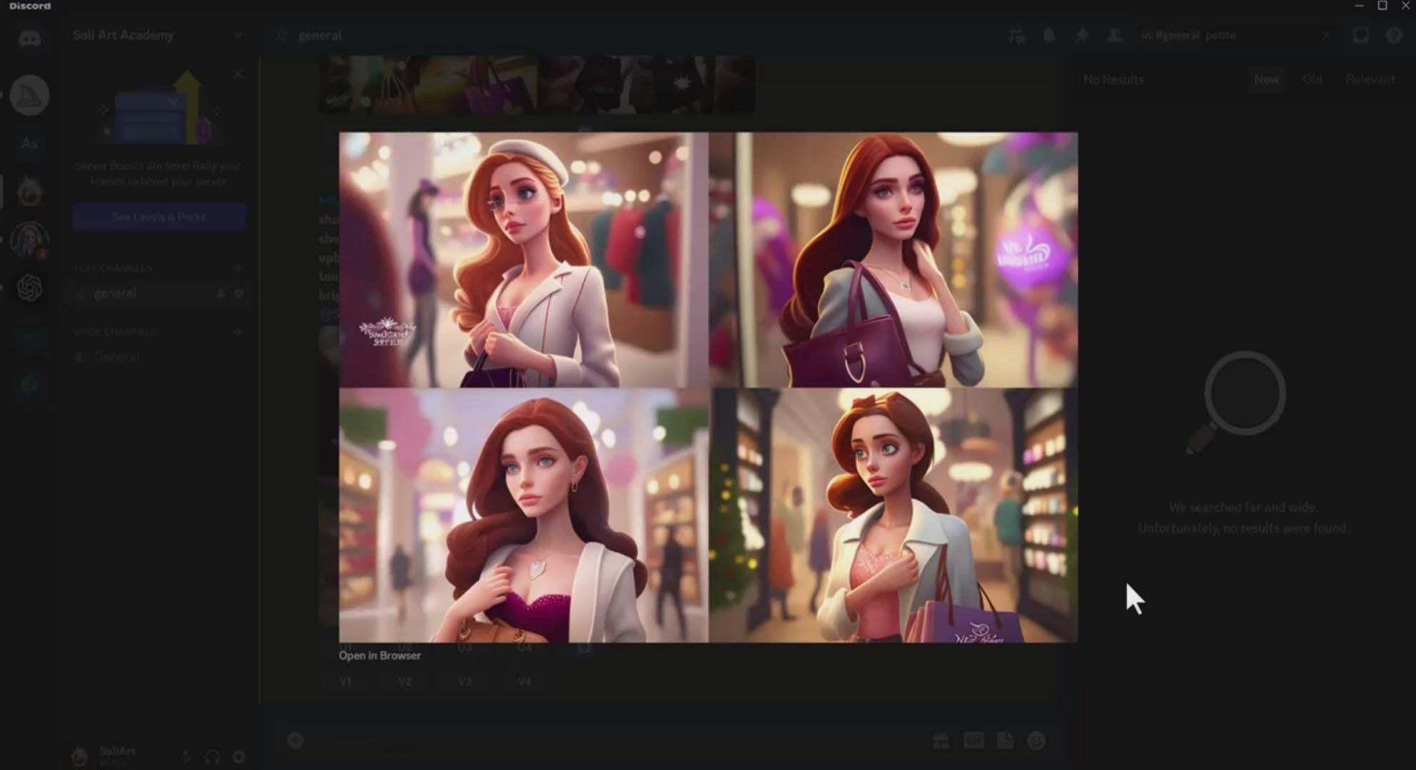 图片[8]-掌握 MidJourney V5 AI + ChatGPT创建一致的角色设计图像-22节课-中英字幕-天韵资源网