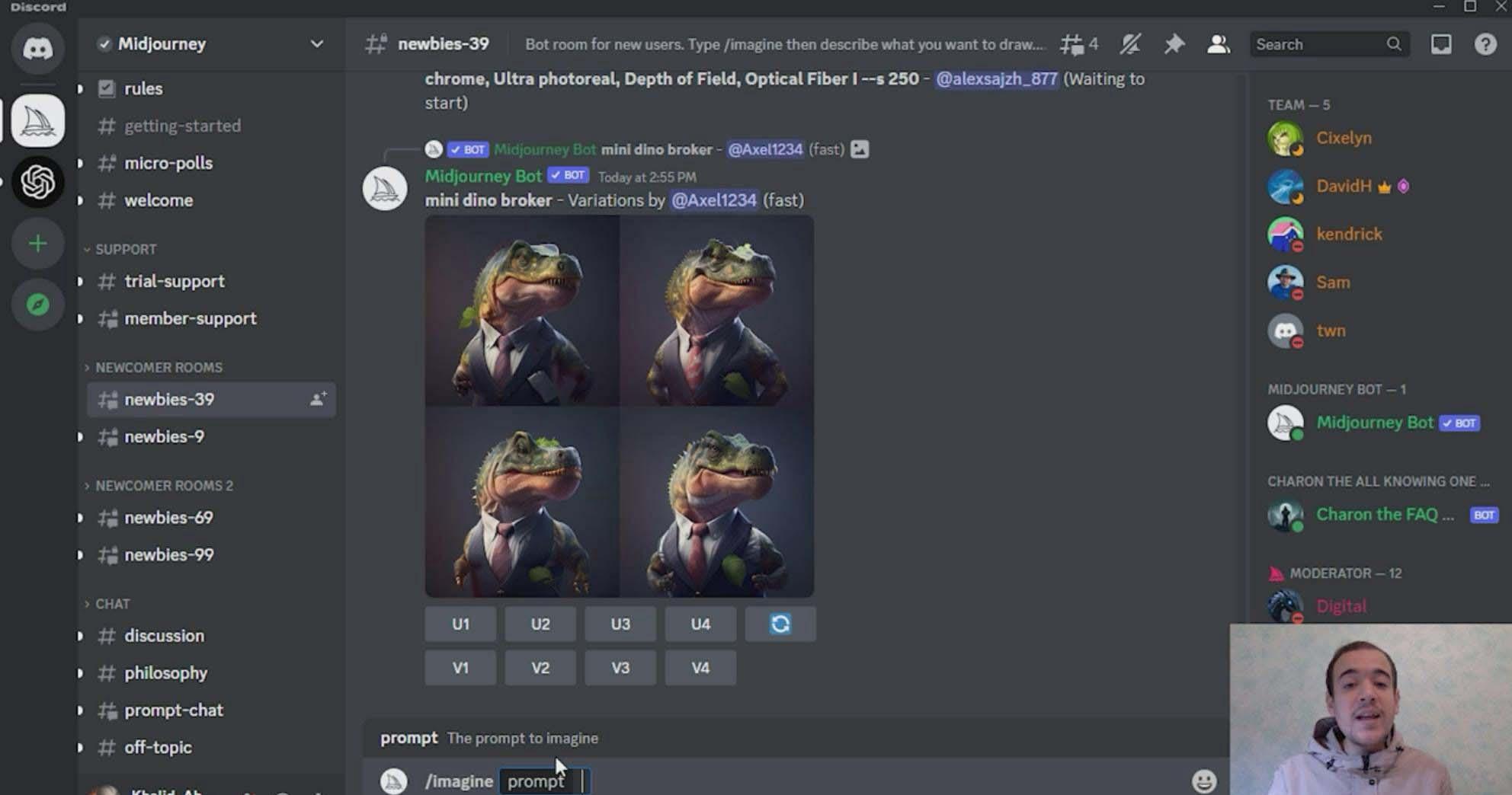 图片[1]-Midjourney 精通教程-使用Midjourney AI创建美丽艺术图像-36节课-中英字幕-天韵资源网