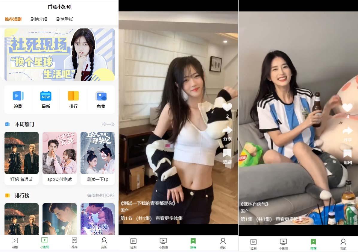 (8542期)小剧场短剧影视系统源码 全开源 带支付收益+会员机制+代理推广等模式【…-天韵资源网